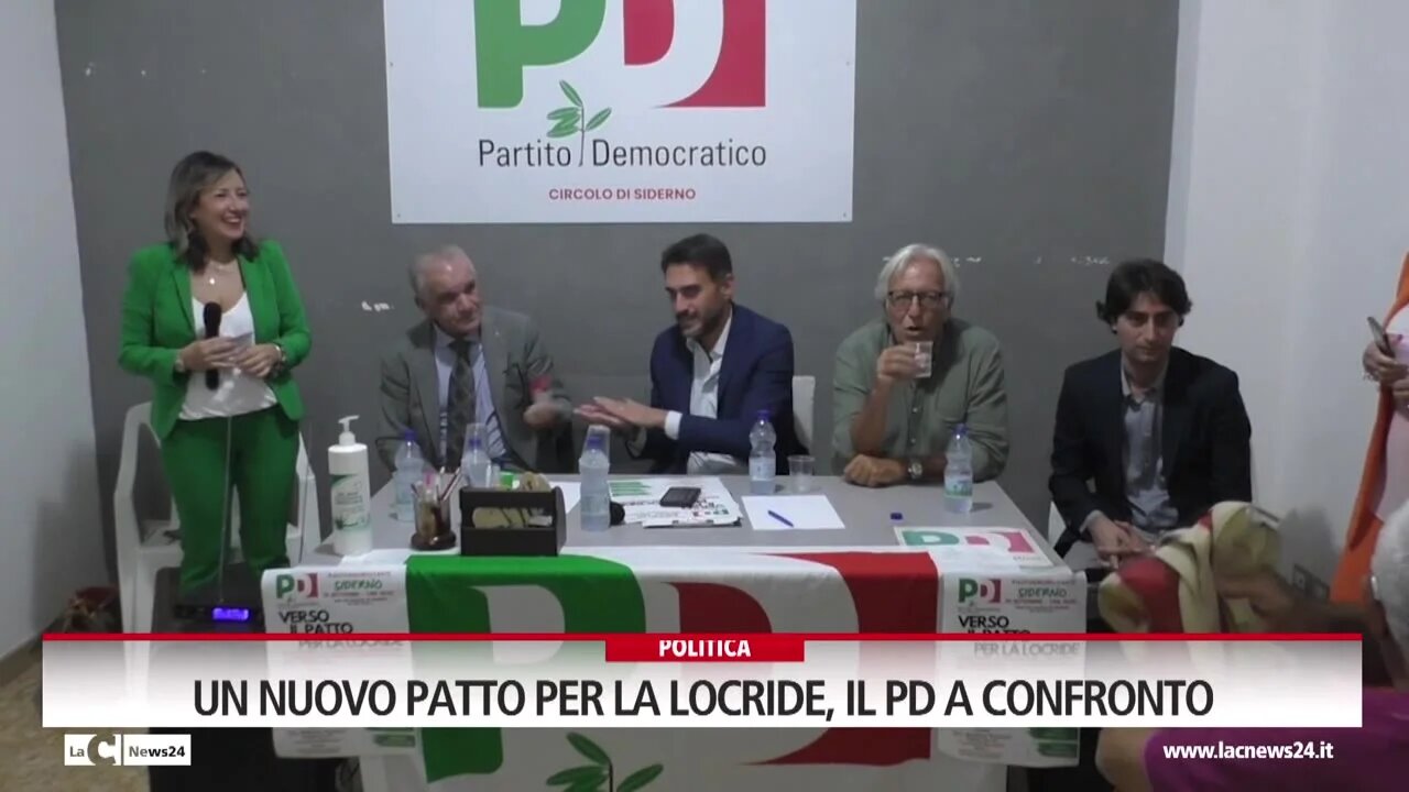 Verso il patto per la Locride, il Pd di Siderno a confronto sull’agricoltura. Vaccari: «Servono risposte strutturali»