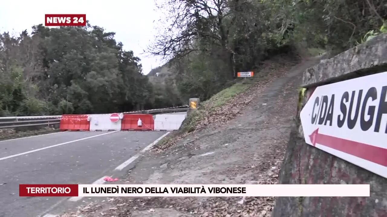 Il lunedì nero della viabilità vibonese