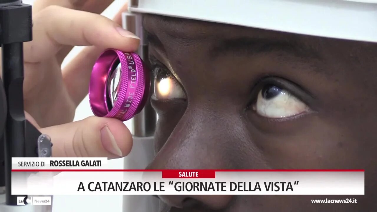 Giornate della vista, parte da Catanzaro l’iniziativa itinerante di EssilorLuxottica