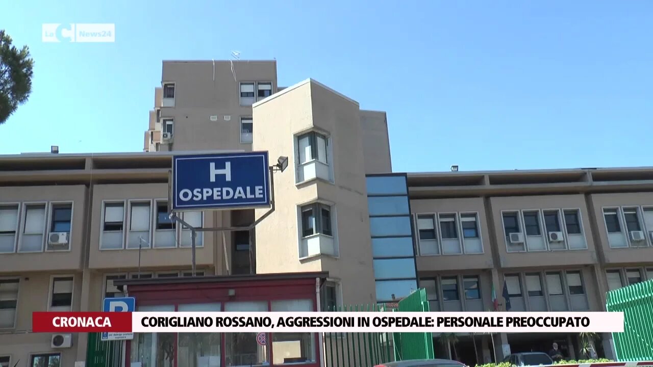 Corigliano Rossano, aggressioni in ospedale: personale preoccupato