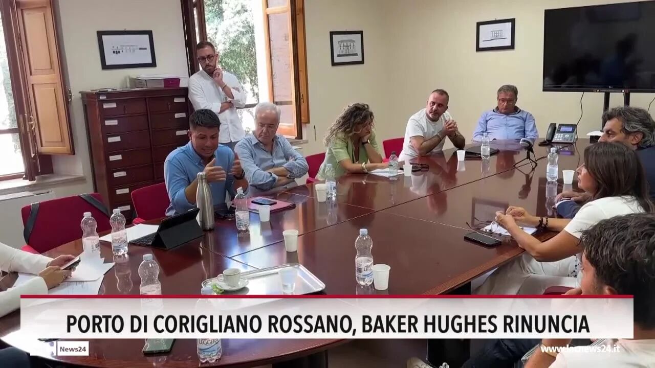 Porto di Corigliano Rossano, Baker Hughes rinuncia