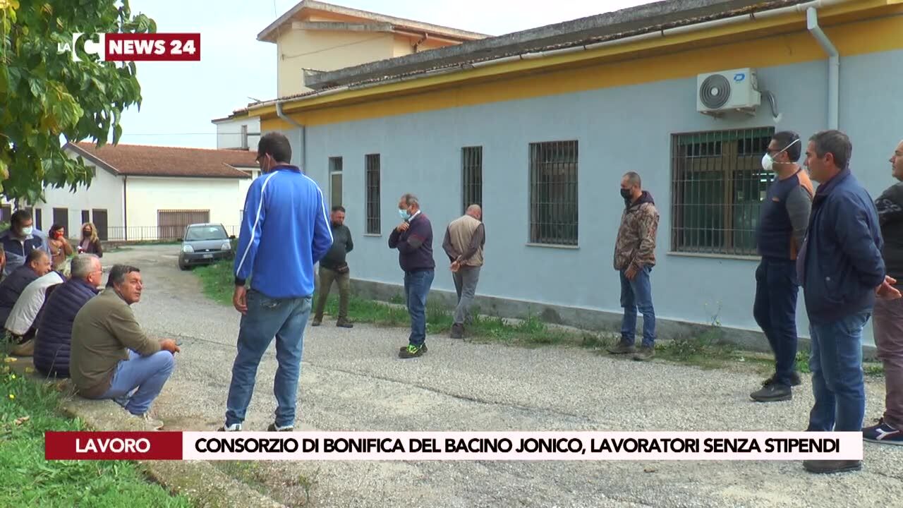 Consorzio di bonifica del bacino jonico, lavoratori senza stipendi