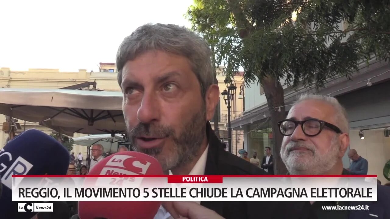 Reggio, il Movimento 5 Stelle chiude la campagna elettorale