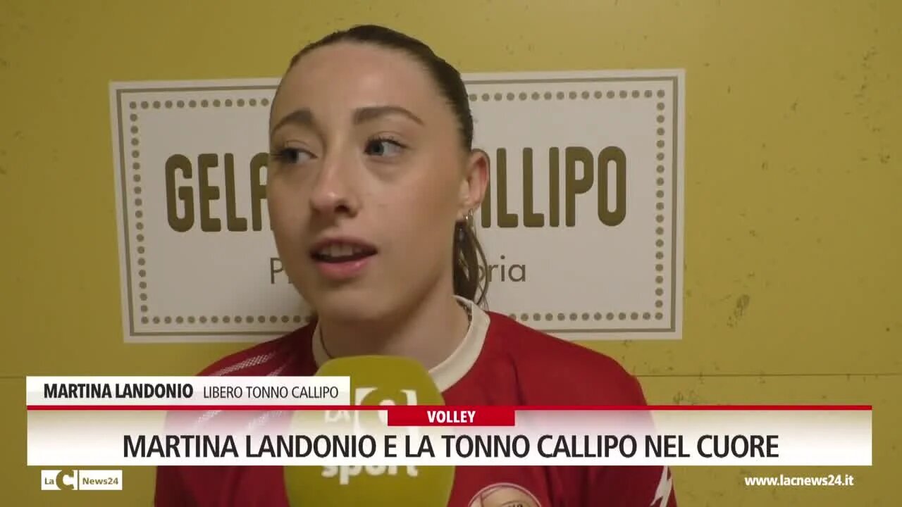 Martina Landonio e laTonno Callipo nel cuore