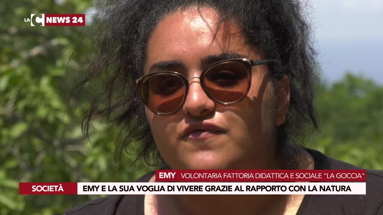 Emy e la sua voglia di vivere grazie al rapporto con la natura