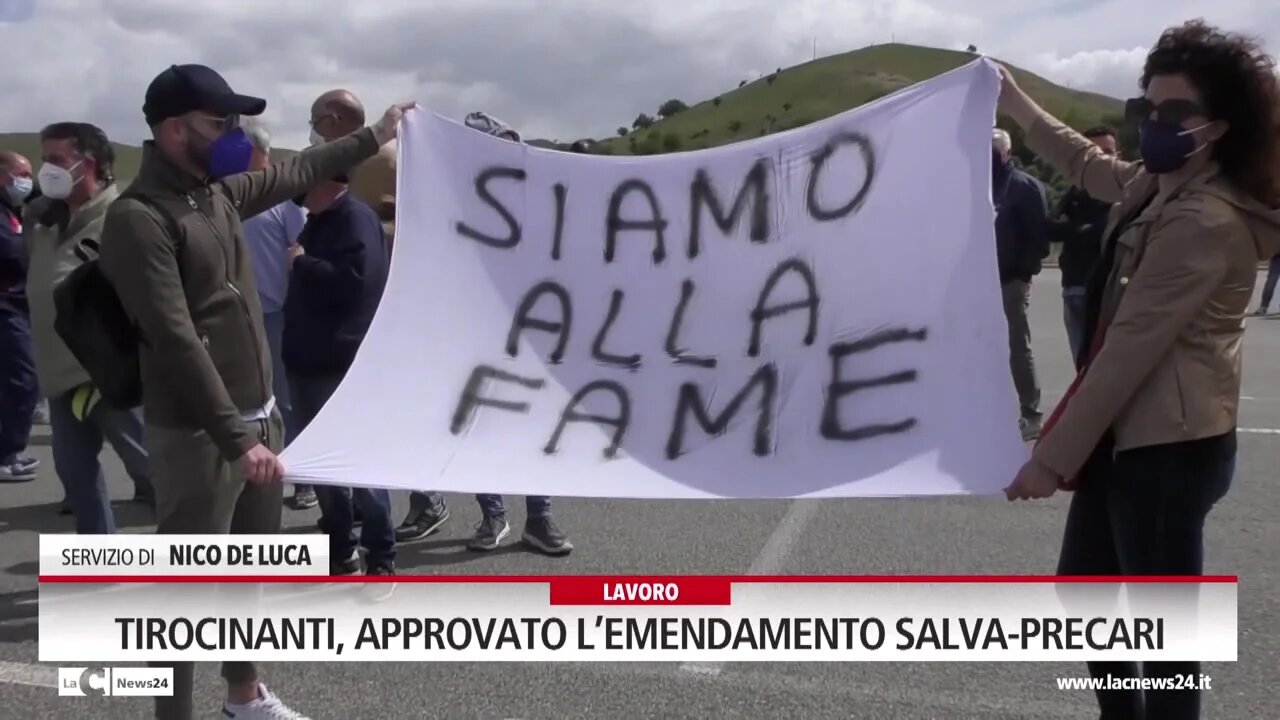 Tirocinanti, approvato l’emendamento salva-precari