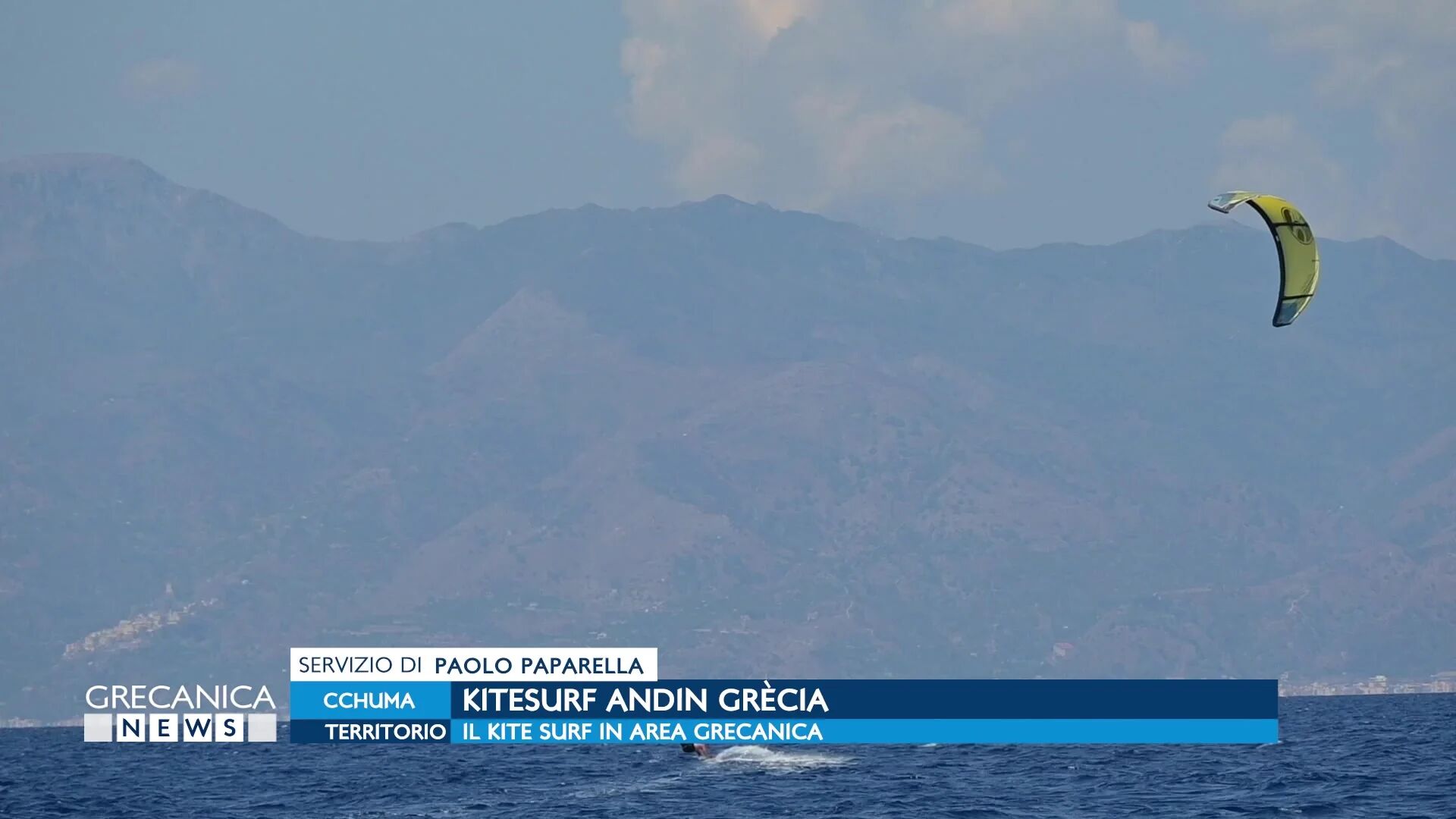Grecanica News - Il Kite surf in area grecanica