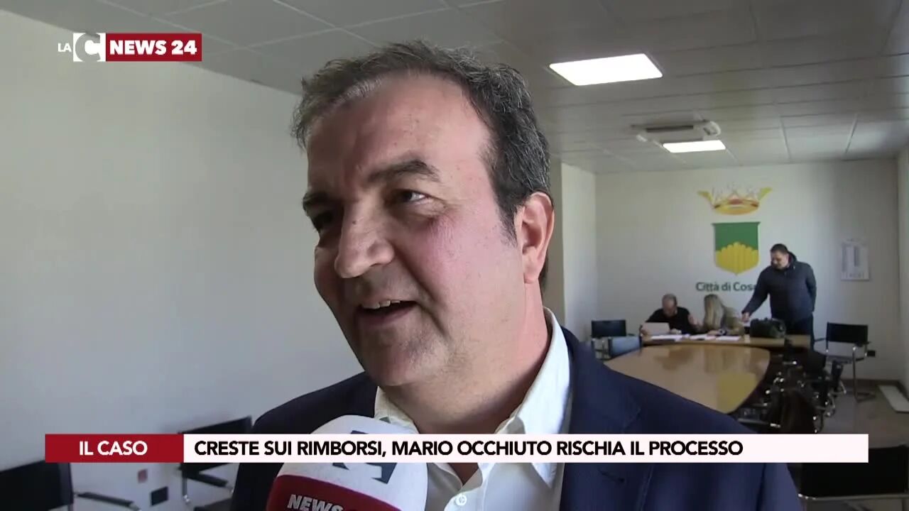 Creste sui rimborsi, Mario occhiuto rischia il processo