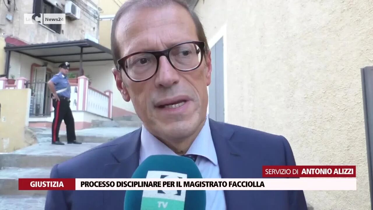 Processo disciplinare per il magistrato Facciolla
