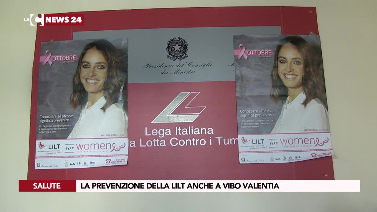La prevenzione della Lilt anche a Vibo Valentia