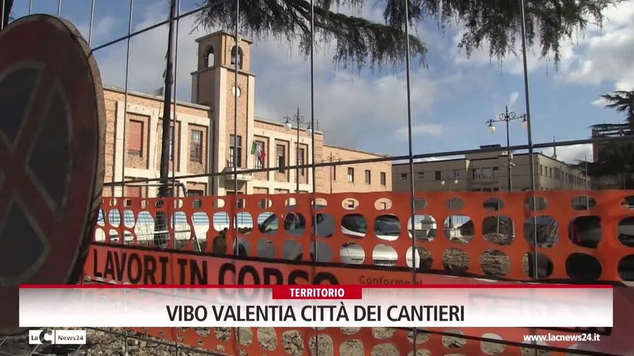 Vibo Valentia città dei cantieri