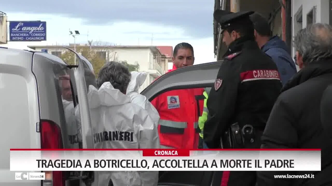 Tragedia a Botricello, accoltella a morte il padre