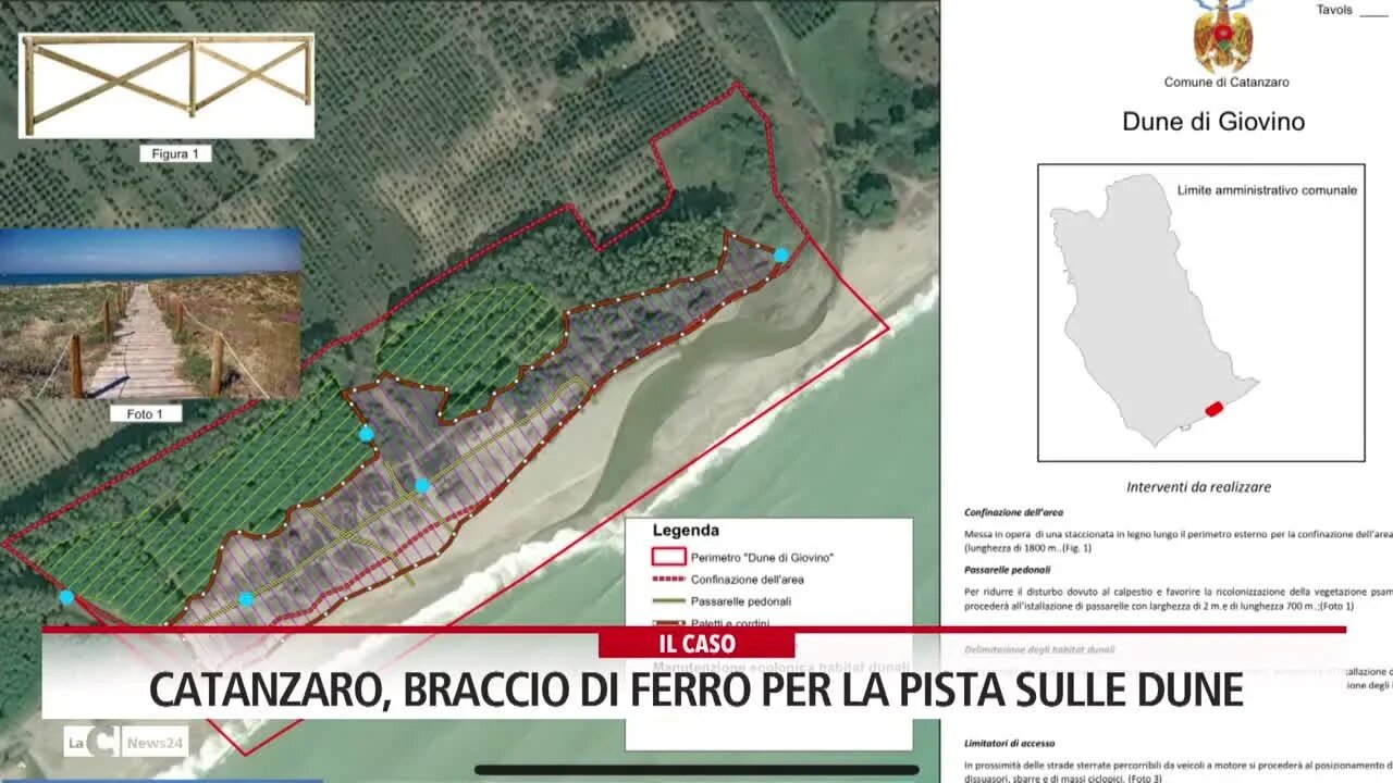 Catanzaro, braccio di ferro per la pista sulle dune