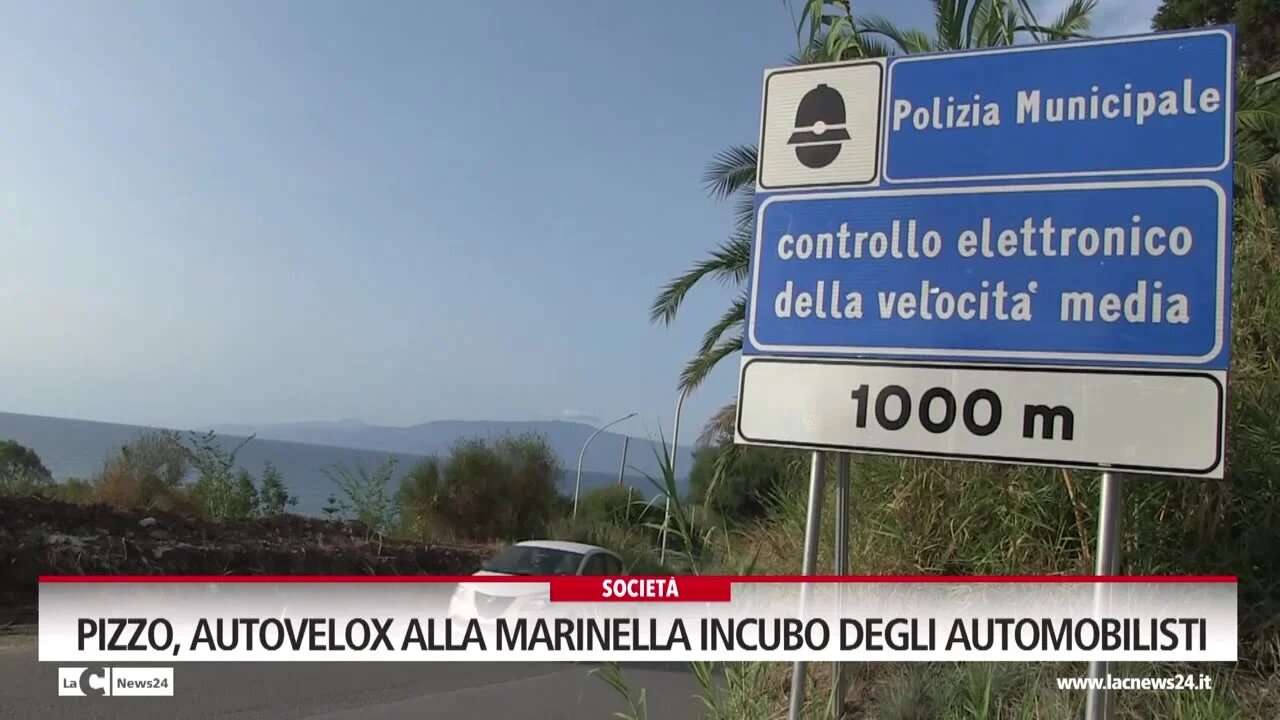 Pizzo, autovelox alla Marinella incubo degli automobilisti