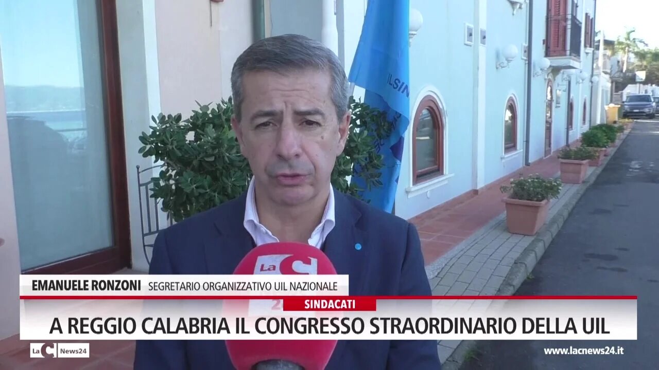 A Reggio Calabria il congresso straordinario della Uil