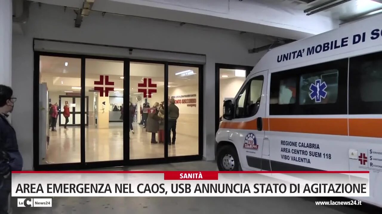 Area emergenza nel caos, Usb annuncia stato di agitazione