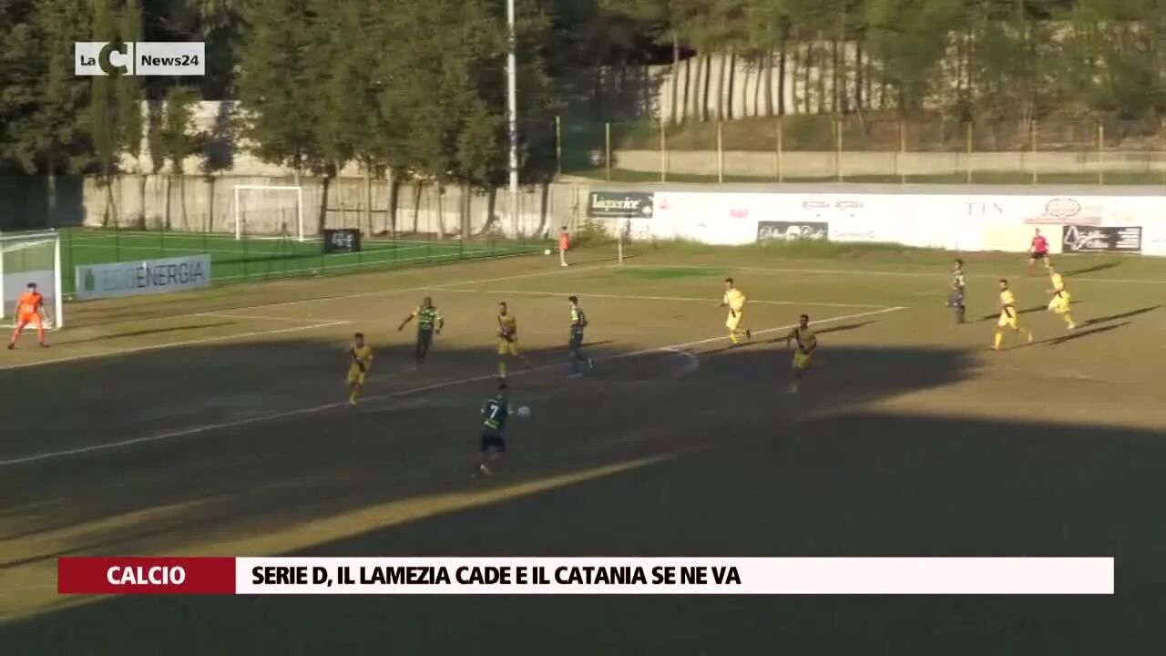 Serie D, il Lamezia cade e il Catania se ne va