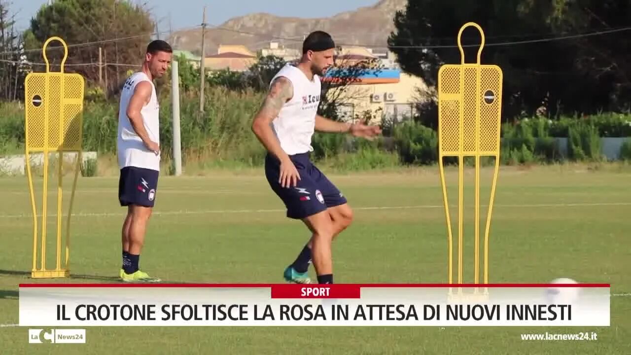 Il Crotone sfoltisce la rosa in attesa di nuovi innesti