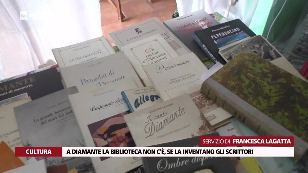A Diamante la biblioteca non c'è, se la inventano gli scrittori