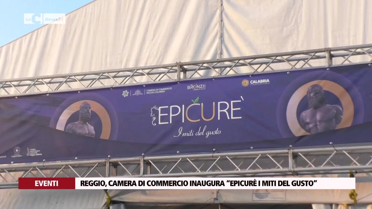 Reggio, camera di commercio inaugura “Epicurè i miti del gusto”