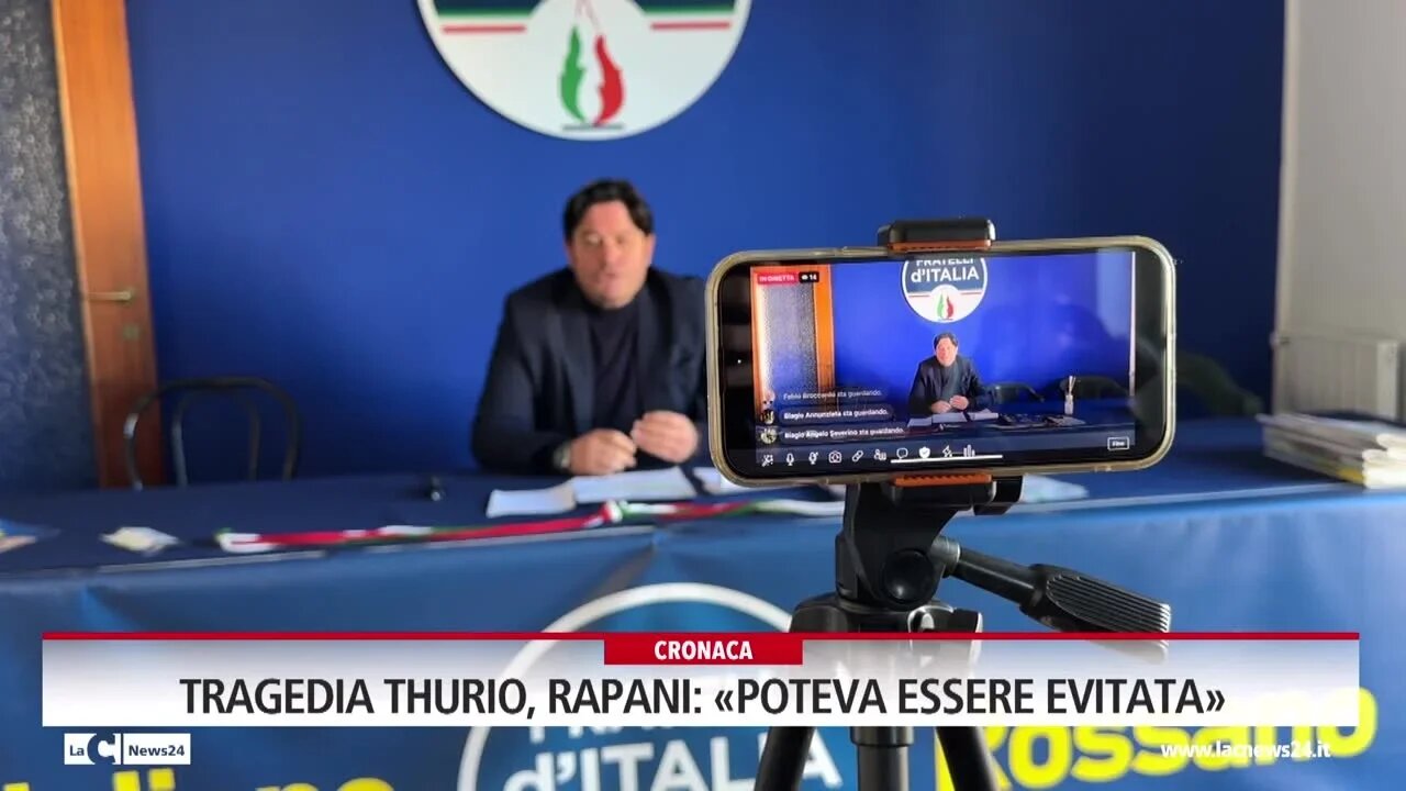 Tragedia Thurio, Rapani: «Poteva essere evitata»