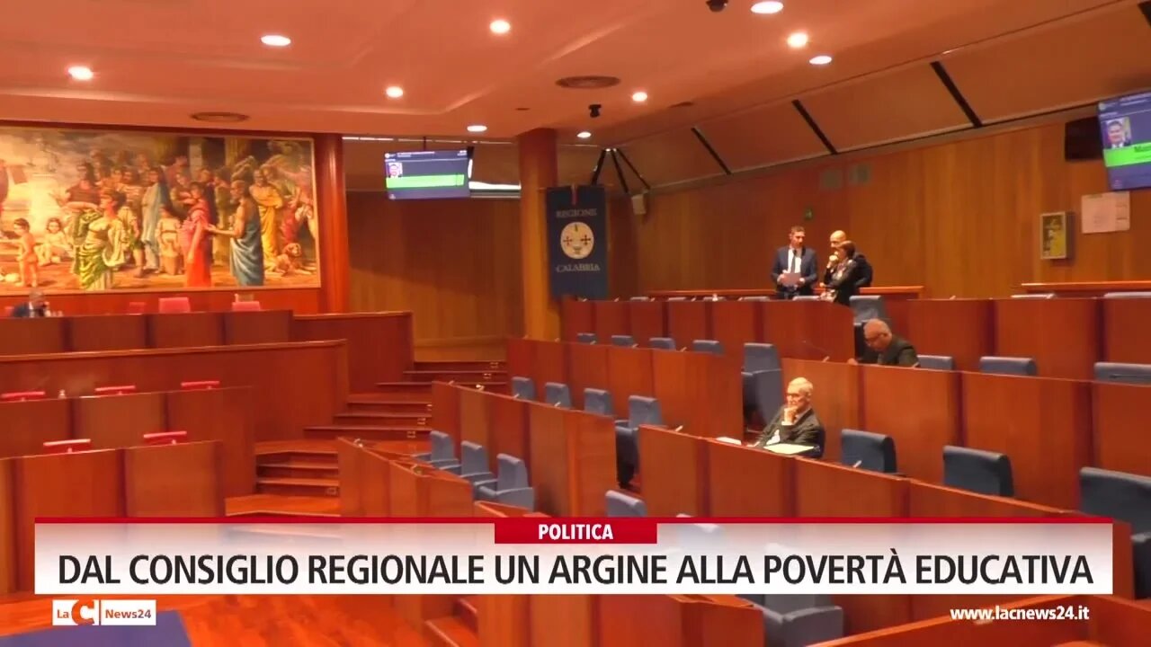 Dal Consiglio Regionale un argine alla povertà educativa