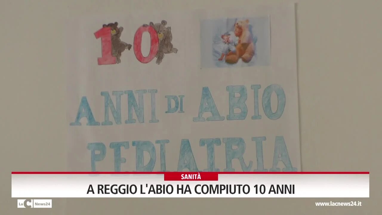 A Reggio l'Abio ha compiuto 10 anni