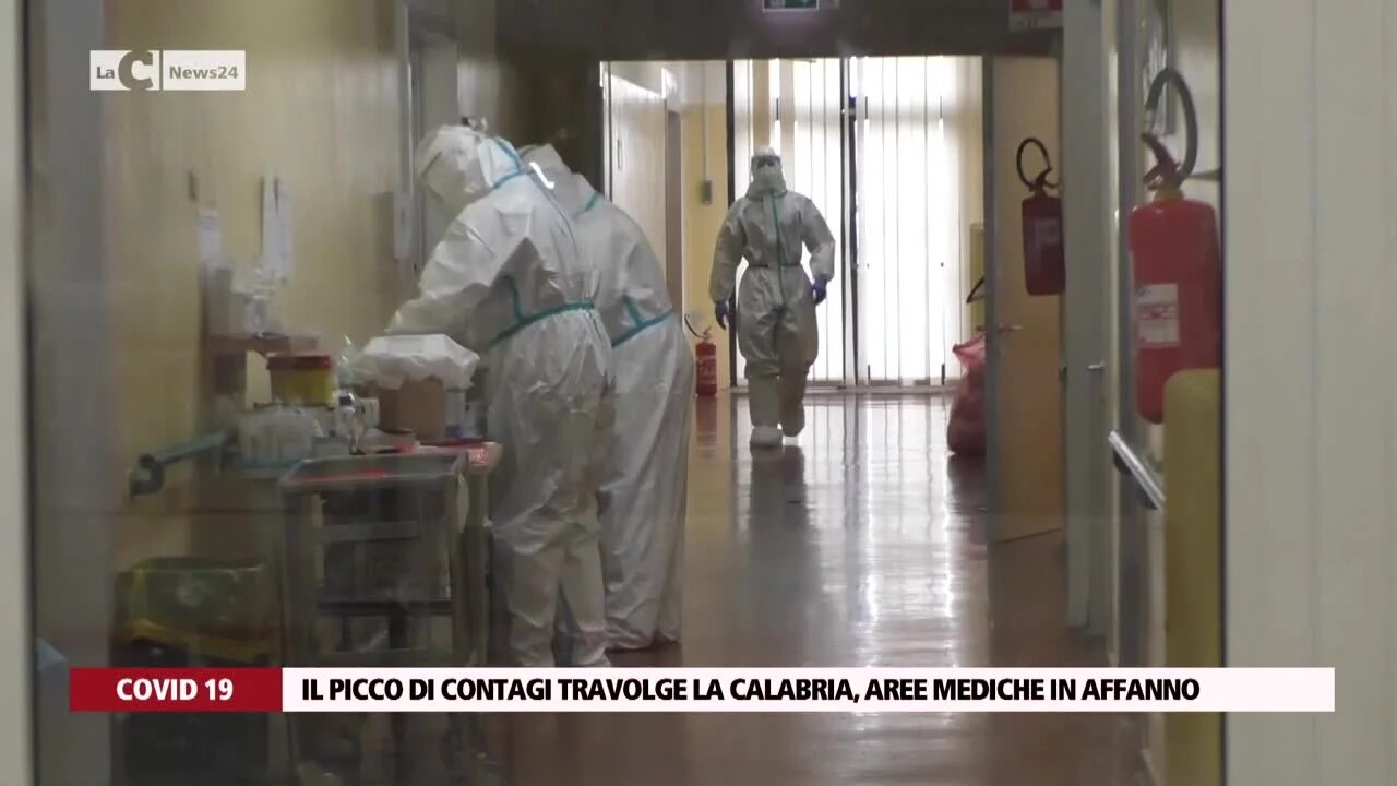 Il picco di contagi travolge la Calabria, aree mediche in affanno