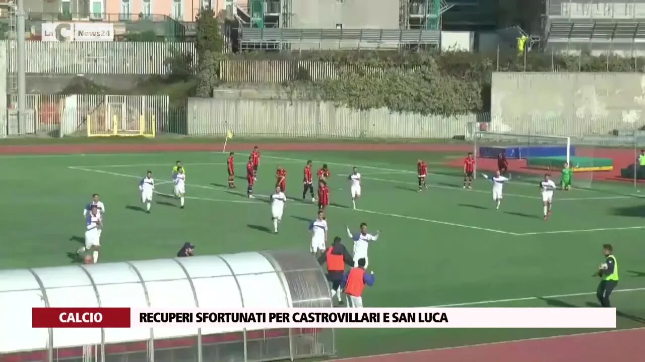 Recuperi sfortunati per Castrovillari e San Luca