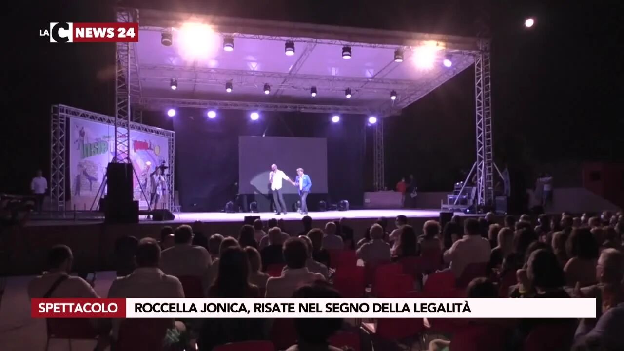 Roccella Jonica, risate nel segno della legalità