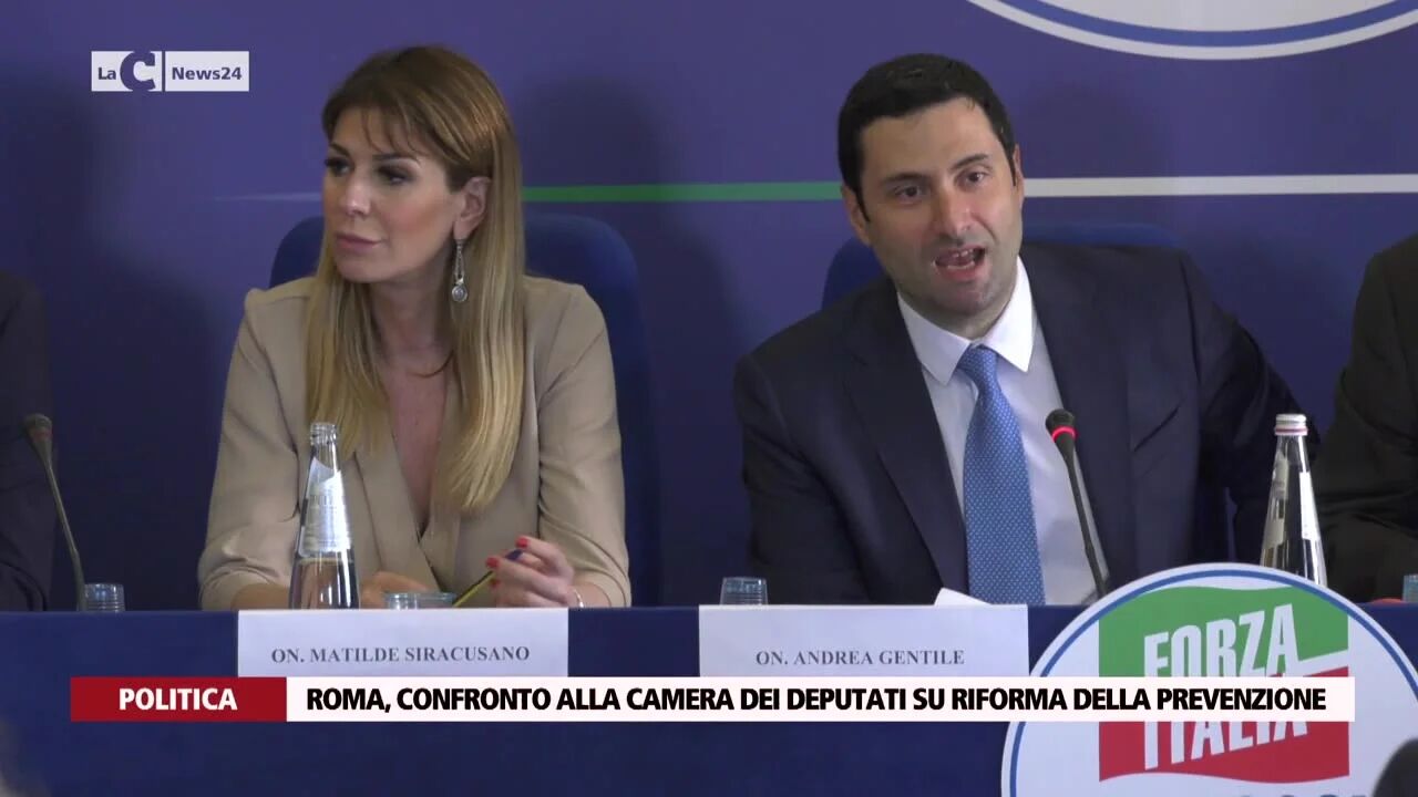 Roma, confronto alla Camera dei Deputati su riforma della prevenzione