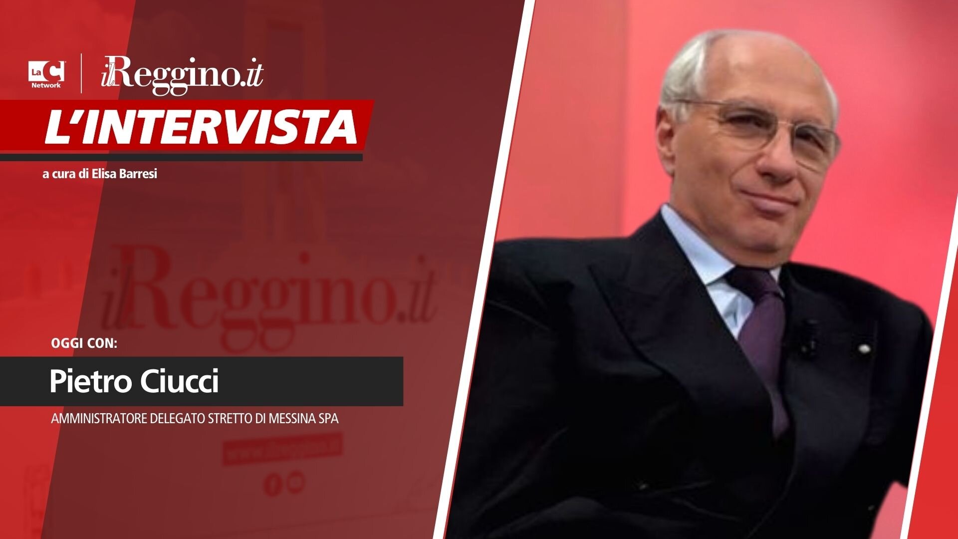 A TU PER TU | Ciucci e il Ponte sullo Stretto: «Agevolazioni per gli espropriandi e valutazione superiore» - VIDEO