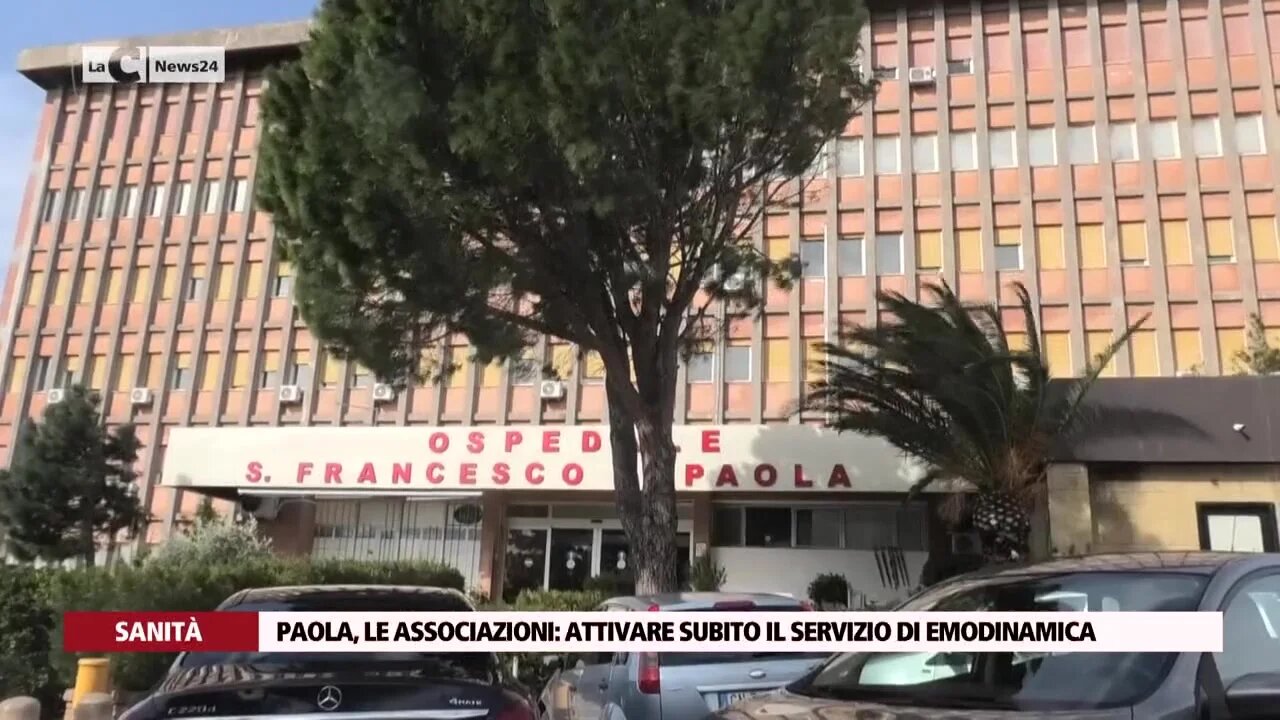 Paola, le associazioni: attivare subito il servizio di emodinamica