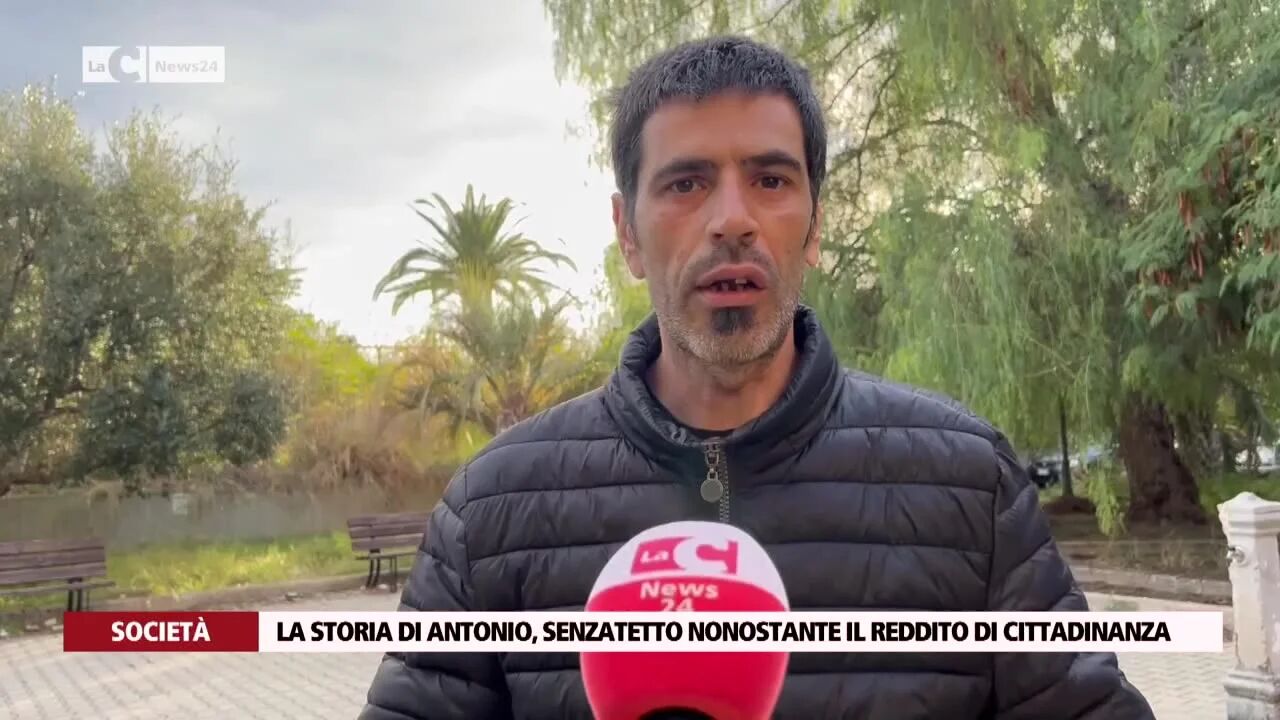 La storia di Antonio, senzatetto nonostante il reddito di cittadinanza