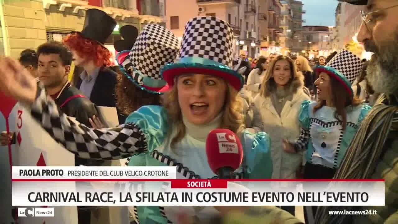 Carnival Race, la sfilata in costume evento nell’evento