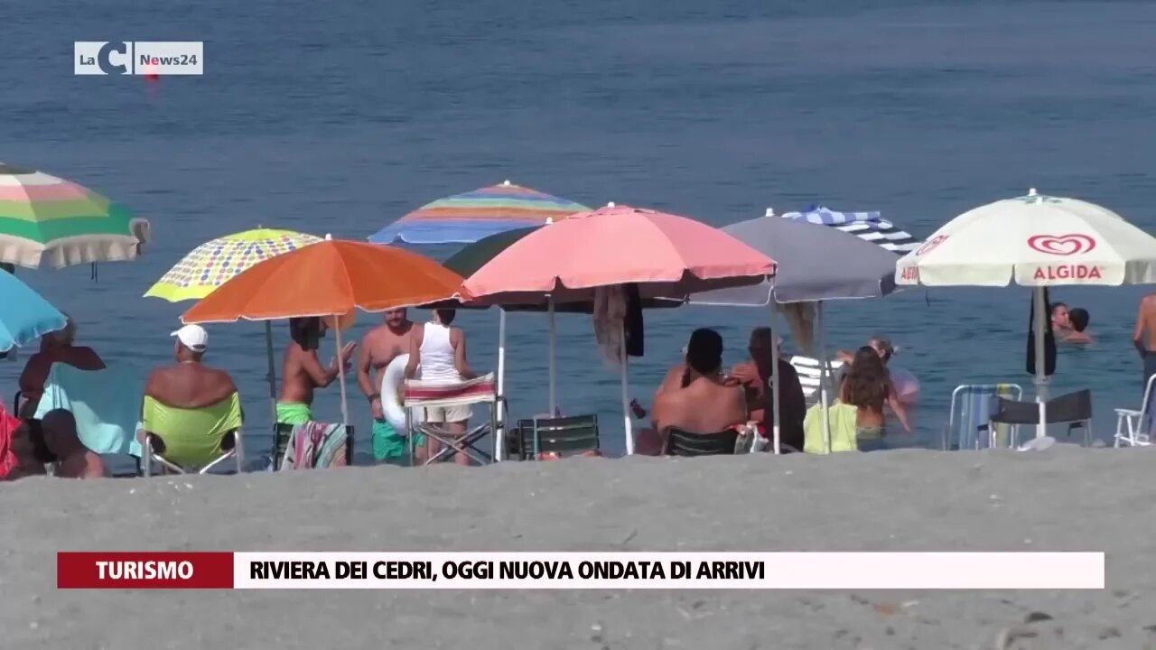 Riviera dei Cedri, oggi nuova ondata di arrivi