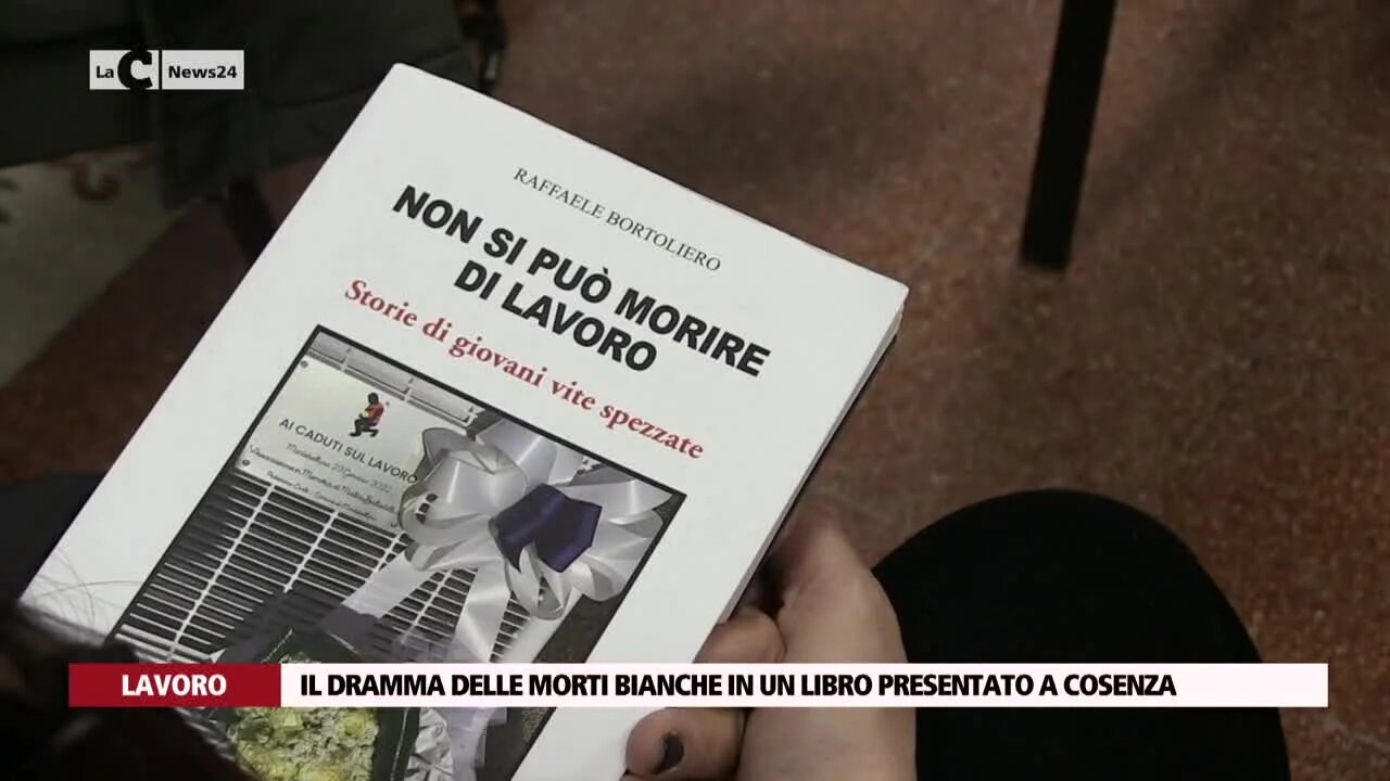 Il dramma delle morti bianche in un libro presentato a Cosenza