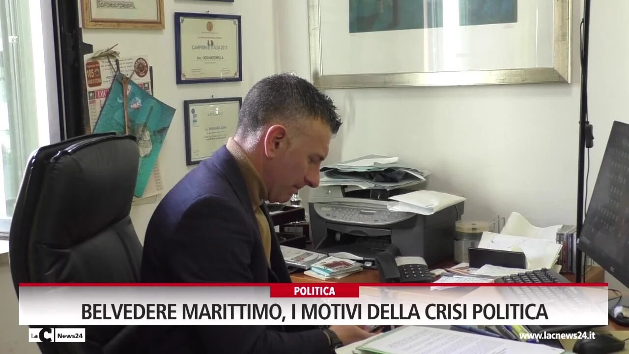 Belvedere Marittimo, i motivi della crisi politica