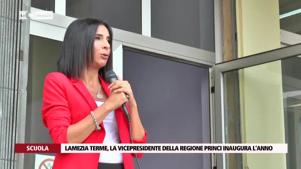 Lamezia Terme, la vicepresidente della Regione Princi inaugura l’anno