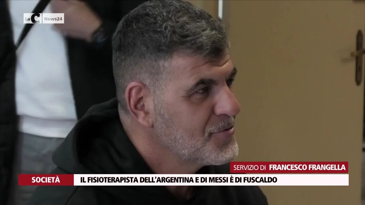 Il fisioterapista dell’Argentina e di Messi è di Fuscaldo