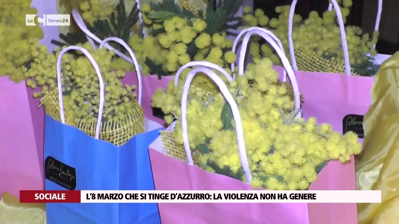 L’8 marzo che si tinge d’azzurro: la violenza non ha genere