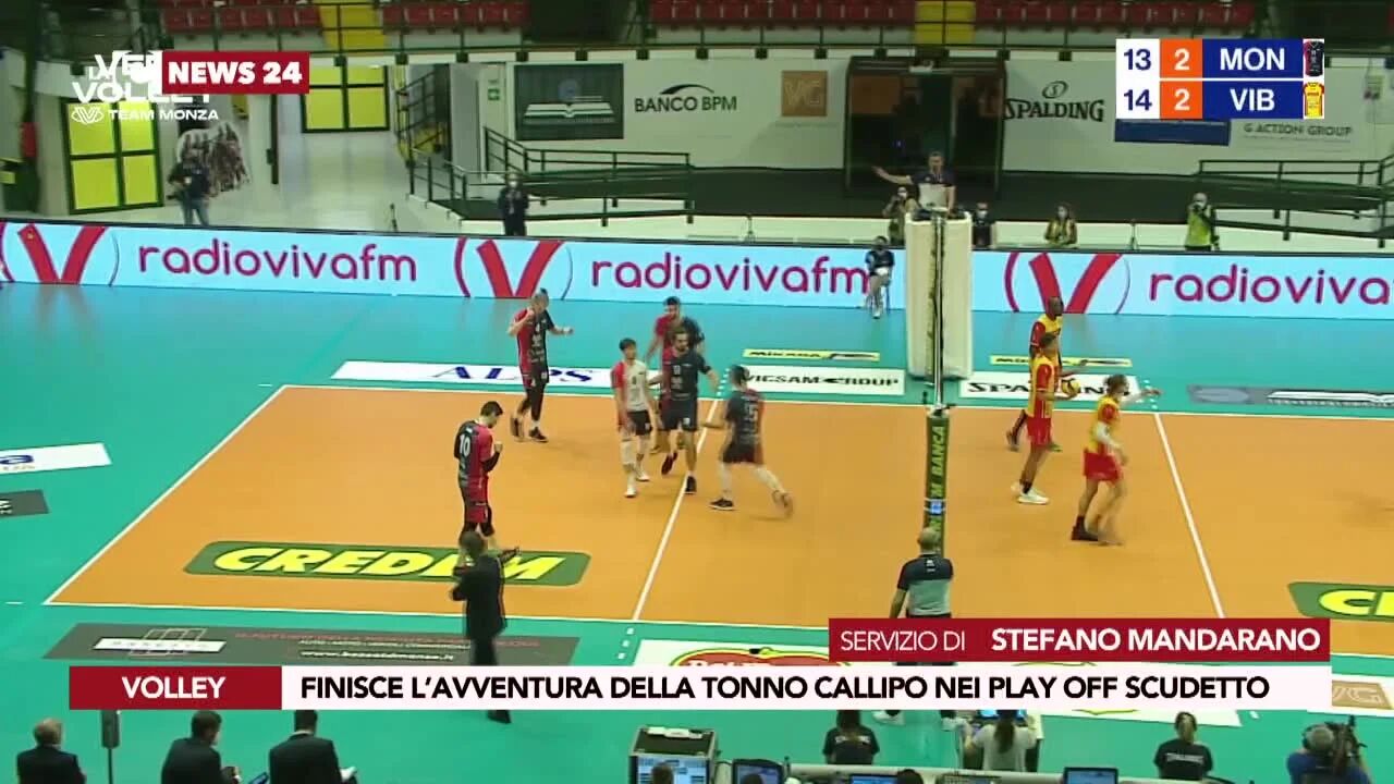 Superlega, finisce l’avventura della Tonno Callipo nei Play off scudetto