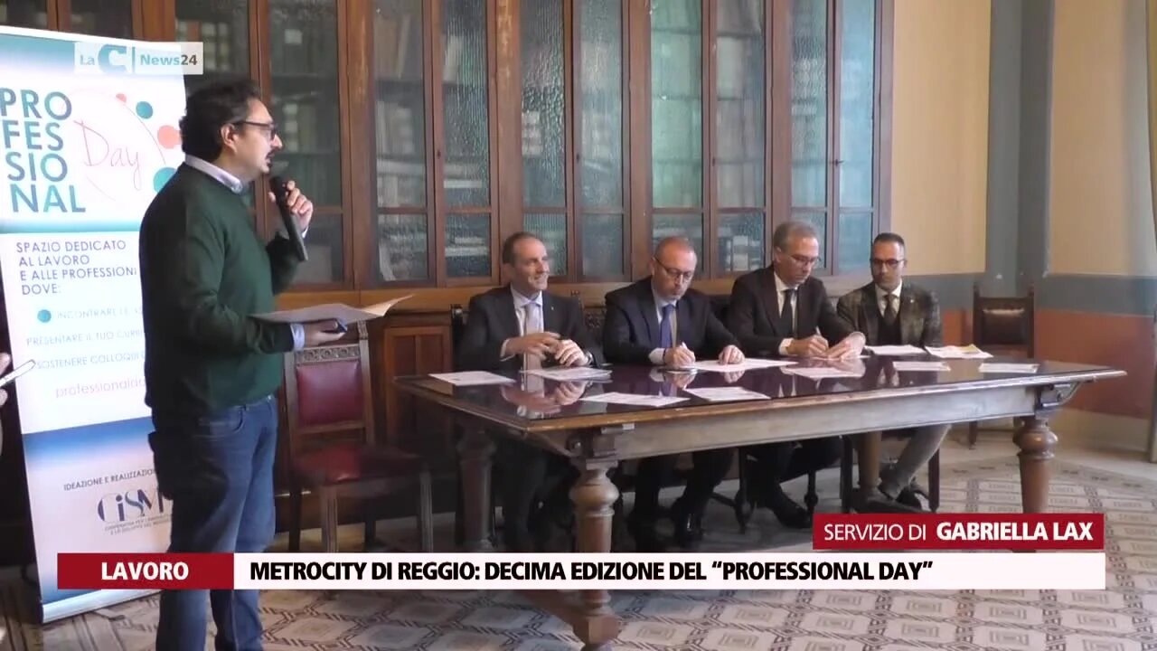 Metrocity di Reggio: decima edizione del “Professional day”