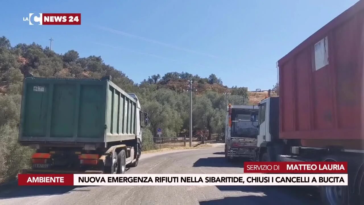 Nuova emergenza rifiuti nella Sibaritide, chiusi i cancelli a Bucita