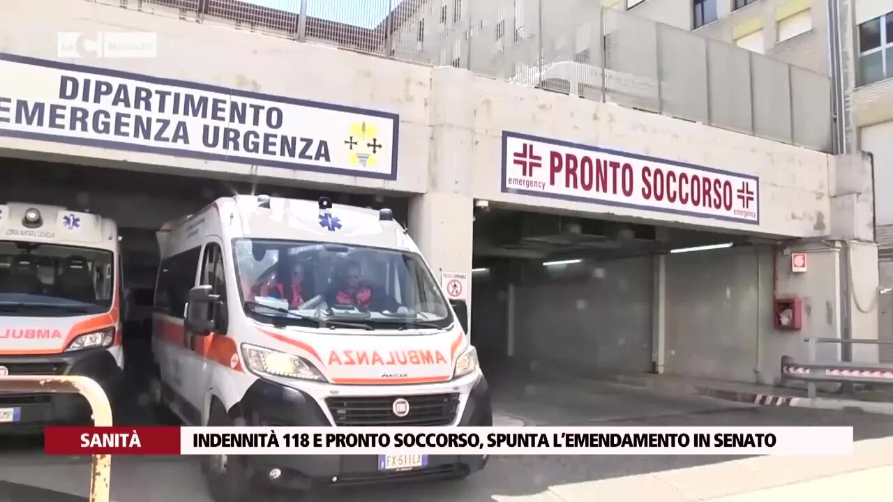 Indennità 118 e pronto soccorso, spunta l’emendamento in Senato