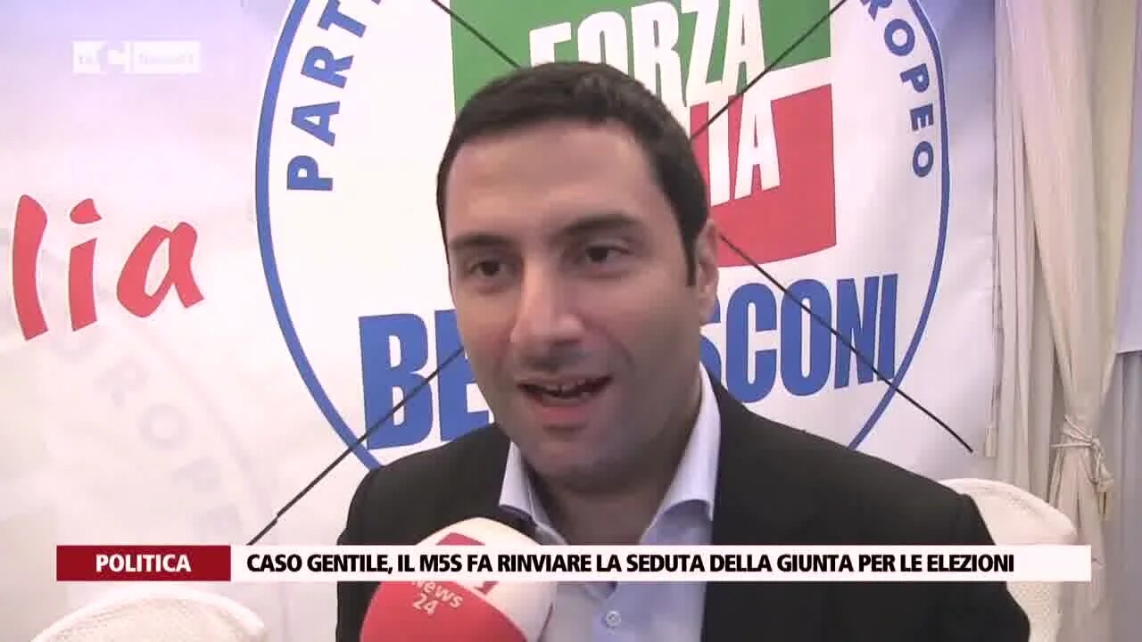 Caso Gentile, il M5s fa rinviare la seduta della giunta per le elezioni