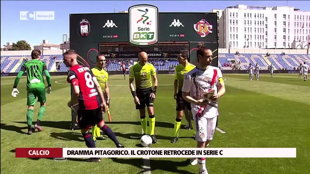 Dramma pitagorico. Il Crotone retrocede in Serie C