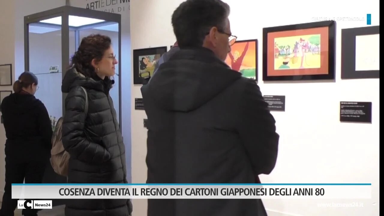 Rubrica Tg Cultura e Spettacolo - Cosenza diventa il regno dei cartoni giapponesi degli anni '80