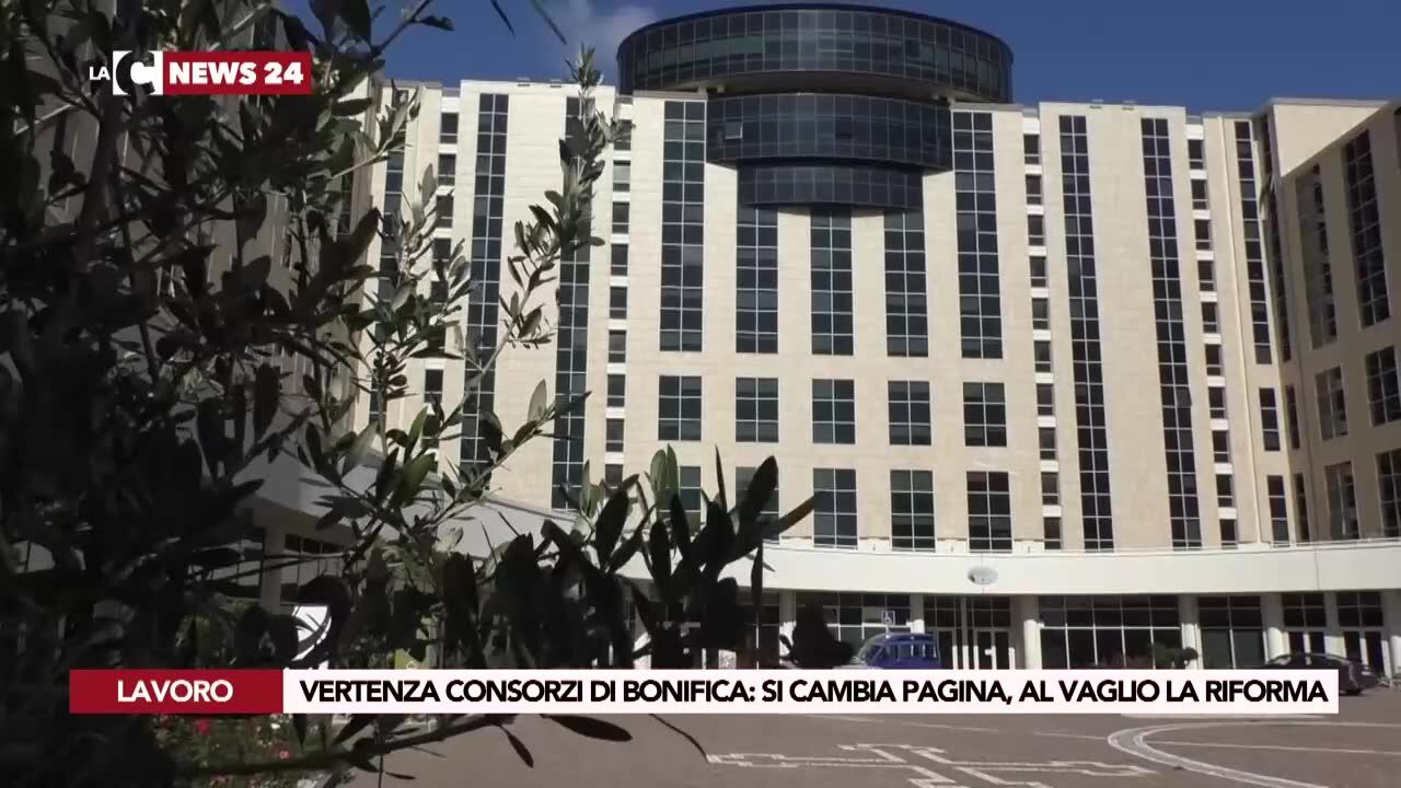 Vertenza consorzi di bonifica si cambia pagina, al vaglio la riforma