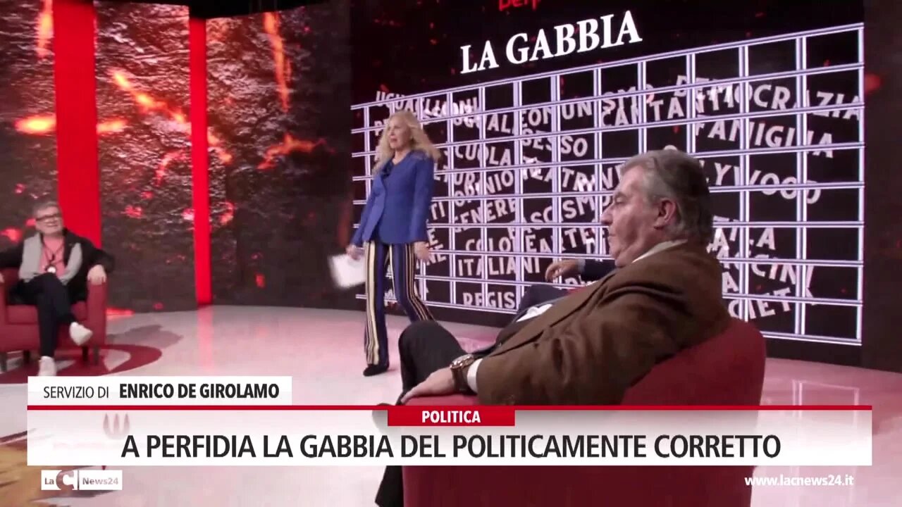 A Perfidia la gabbia del politicamente corretto